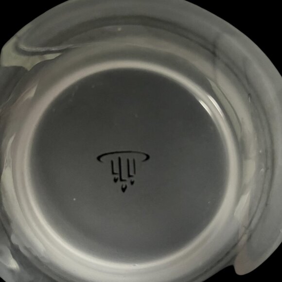 Partylite Jump for Joy Glass Dolphins Frosted Votive Candle Holder P8526 - Picture 7 of 8